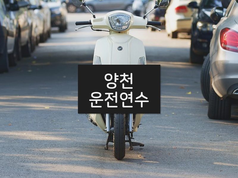 양천운전연수 후기