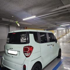 버스 대신 자차 이용